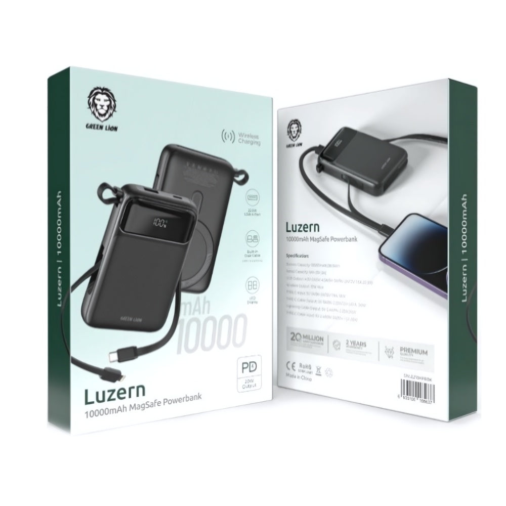 Green Lion Luzern 10000mAh MagSafe Power Bank