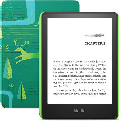 Amazon Kindle Paperwhite Kids (11th Gen) - 16GB - Emerald Forest