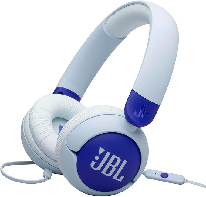 JBL Junior 320 Wired Over-Ear Headphones for Children with Built-in Microphone