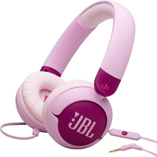 JBL Junior 320 Wired Over-Ear Headphones for Children with Built-in Microphone