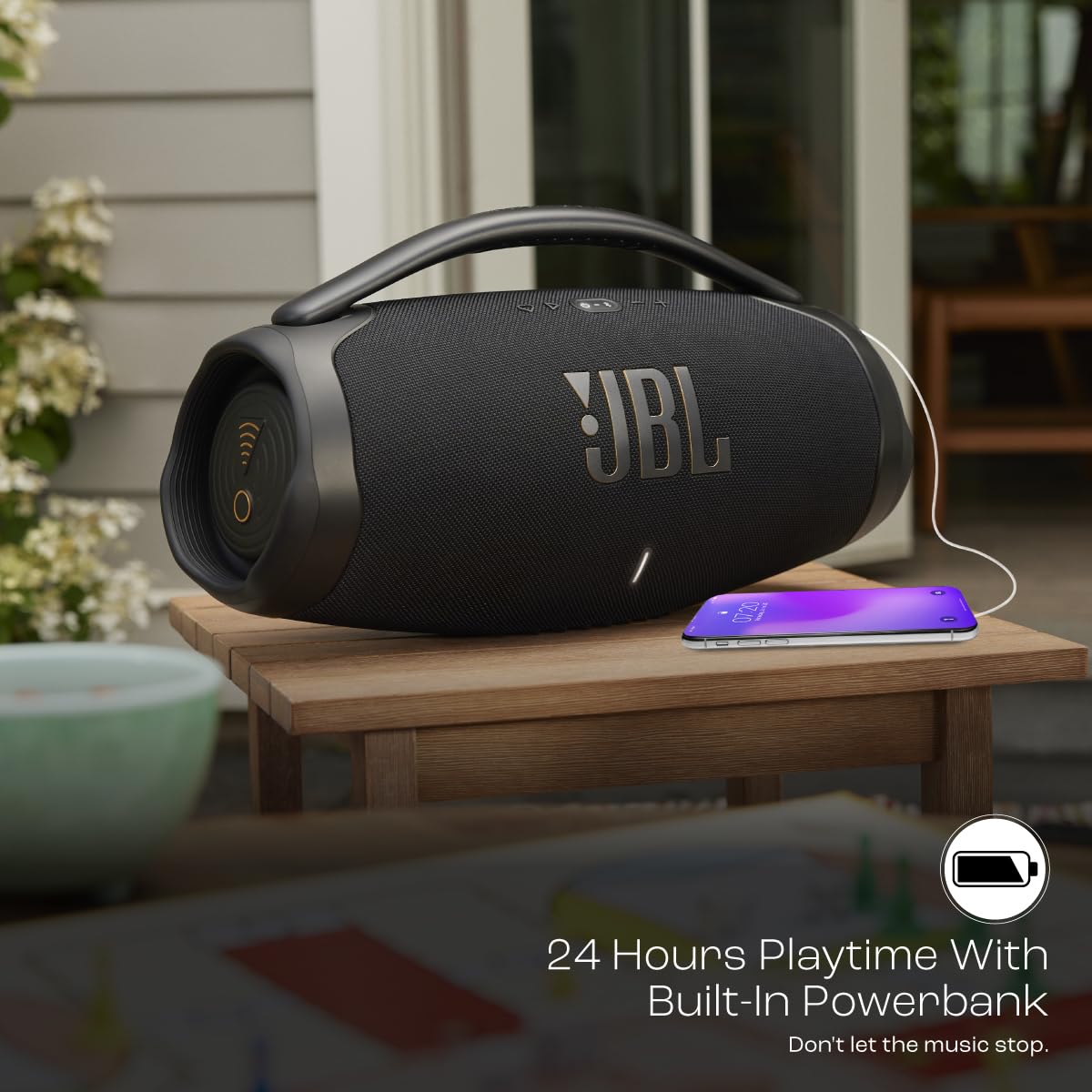 JBL Boombox 3 - Portable Bluetooth Speaker
