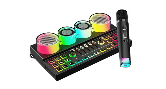 Porodo Soundtec Audiolink Multi-Platform Audio Mixer & Speaker