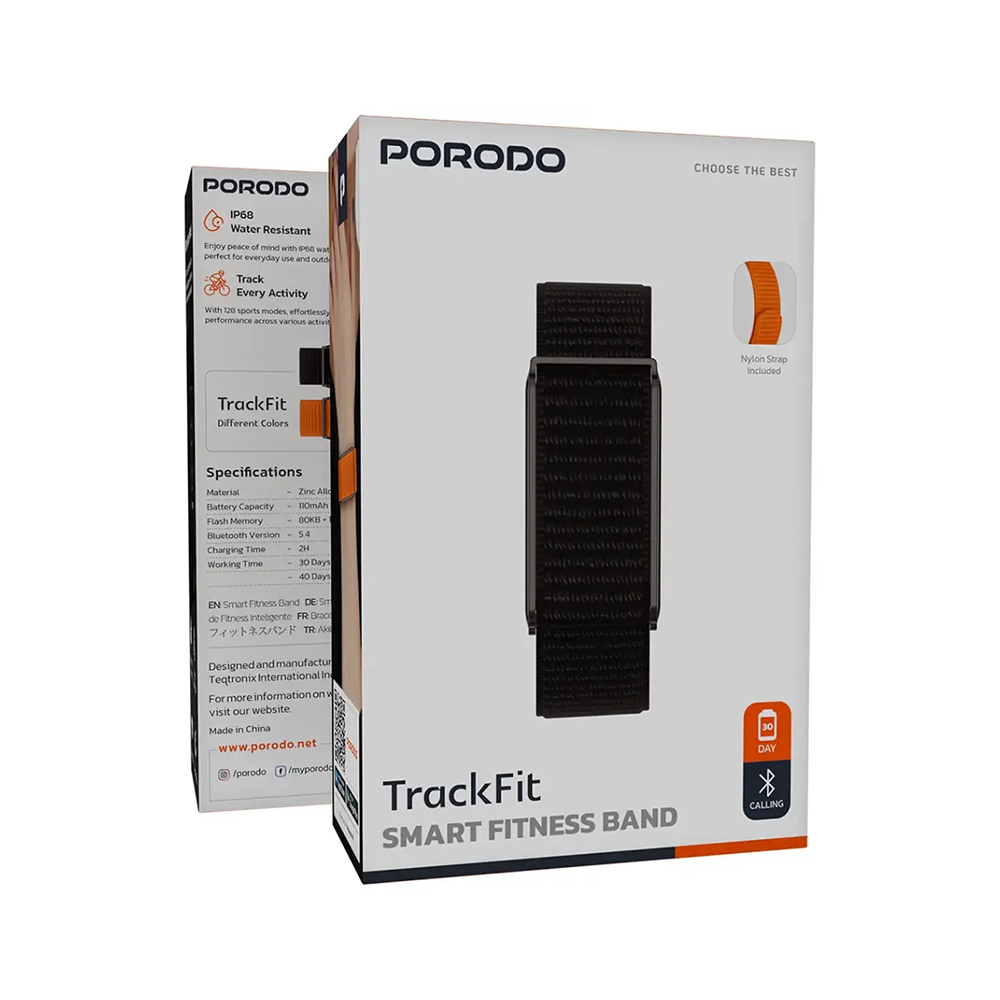 Porodo Trackfit Smart Fitness Band