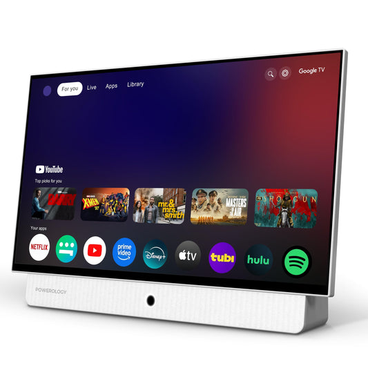 Powerology Portable 27" FHD Smart TV - PG27FWH
