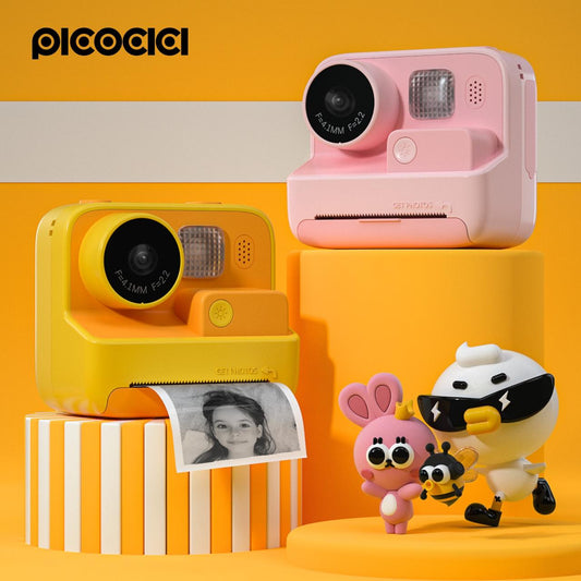 PICOCICI K27 Kids Print Camera (without memory card) – Pink-K27
